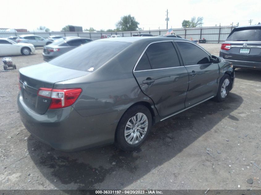 2013 TOYOTA CAMRY L/LE/SE/XLE - 4T4BF1FK9DR325008