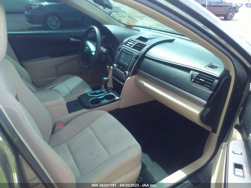 2013 TOYOTA CAMRY L/LE/SE/XLE - 4T4BF1FK9DR325008