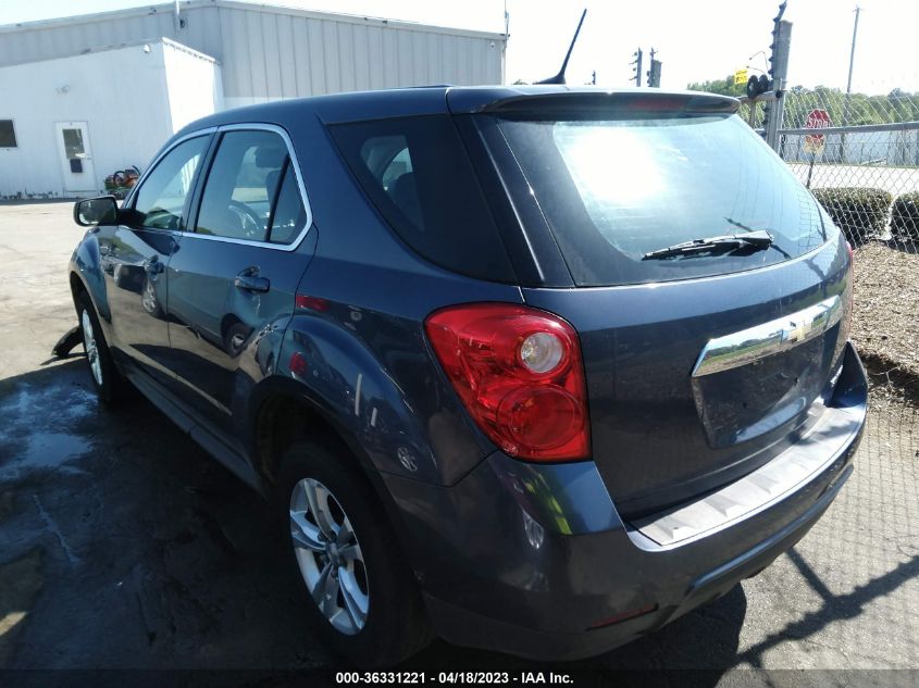 2013 CHEVROLET EQUINOX LS - 2GNALBEK4D6315180