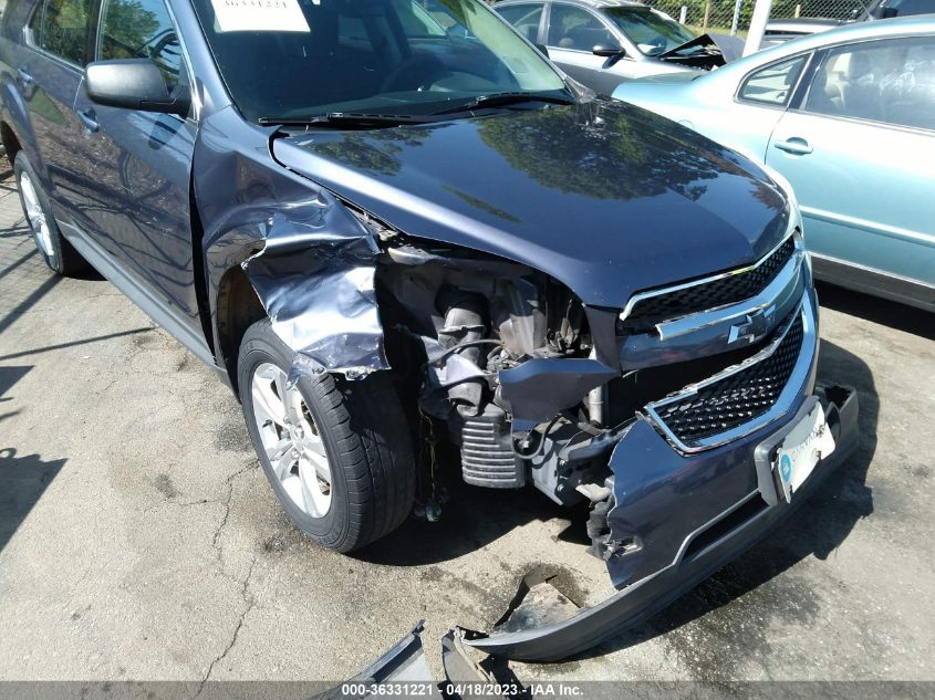 2013 CHEVROLET EQUINOX LS - 2GNALBEK4D6315180