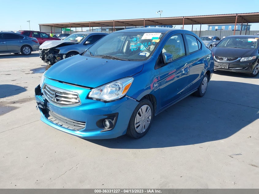 VIN ML32F3FJ7KHF09280 2019 MITSUBISHI MIRAGE G4 ES/RF