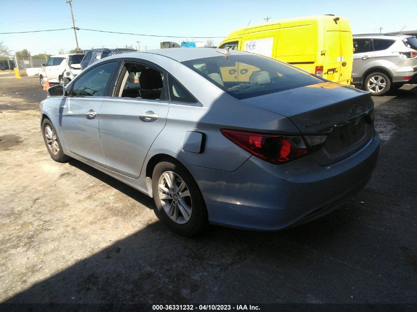 2013 HYUNDAI SONATA GLS PZEV - 5NPEB4AC2DH737029