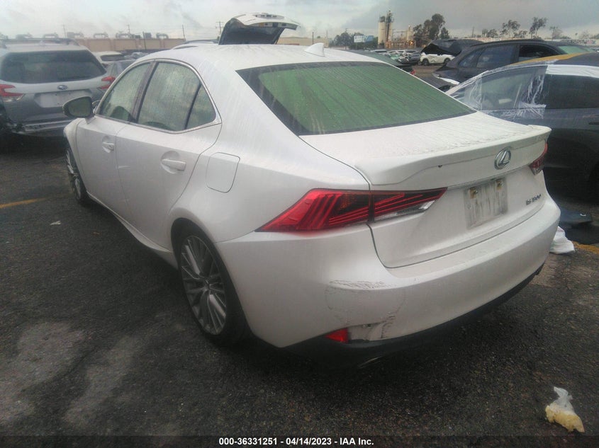VIN JTHBA1D26J5068281 2018 LEXUS IS IS 300
