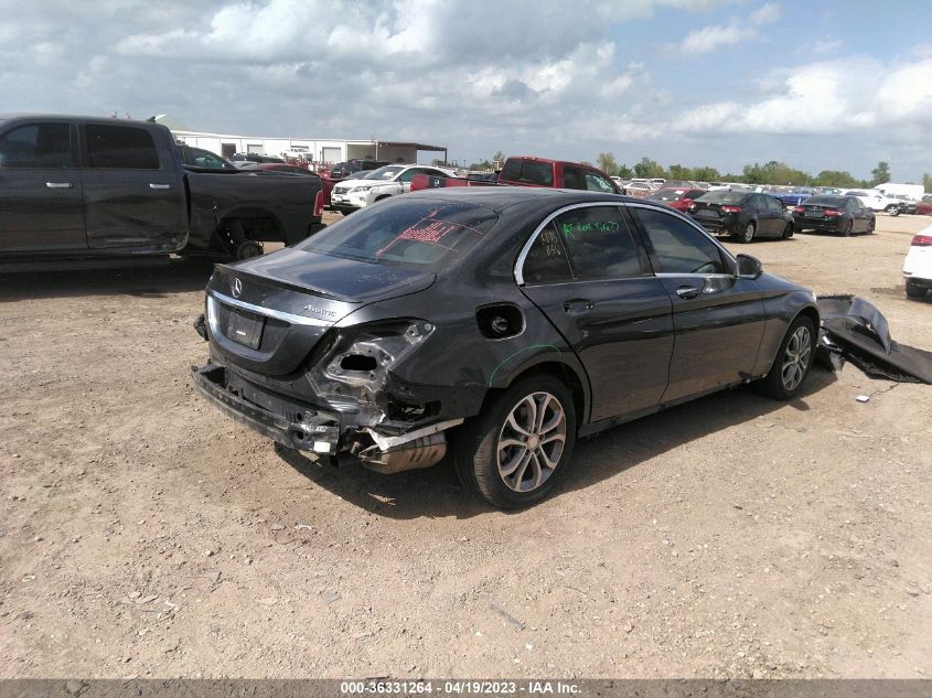 WDDWF4KB0GR151351 2016 MERCEDES-BENZ C-CLASS, photo no. 4