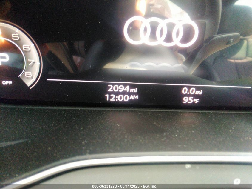 2023 AUDI Q5 SPORTBACK S LINE PREMIUM PLUS WA15AAFY1P2065390