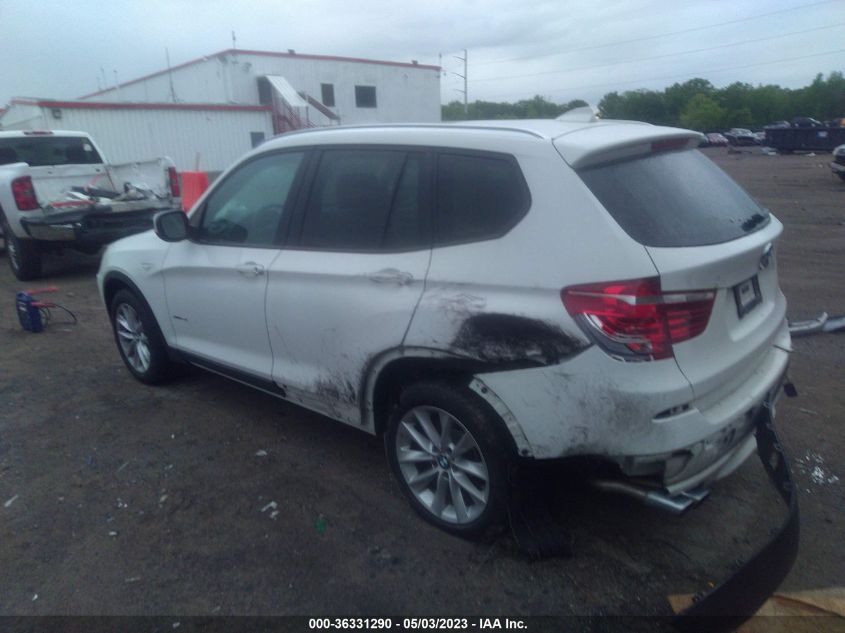 2014 BMW X3 XDRIVE28I - 5UXWX9C55E0D14317