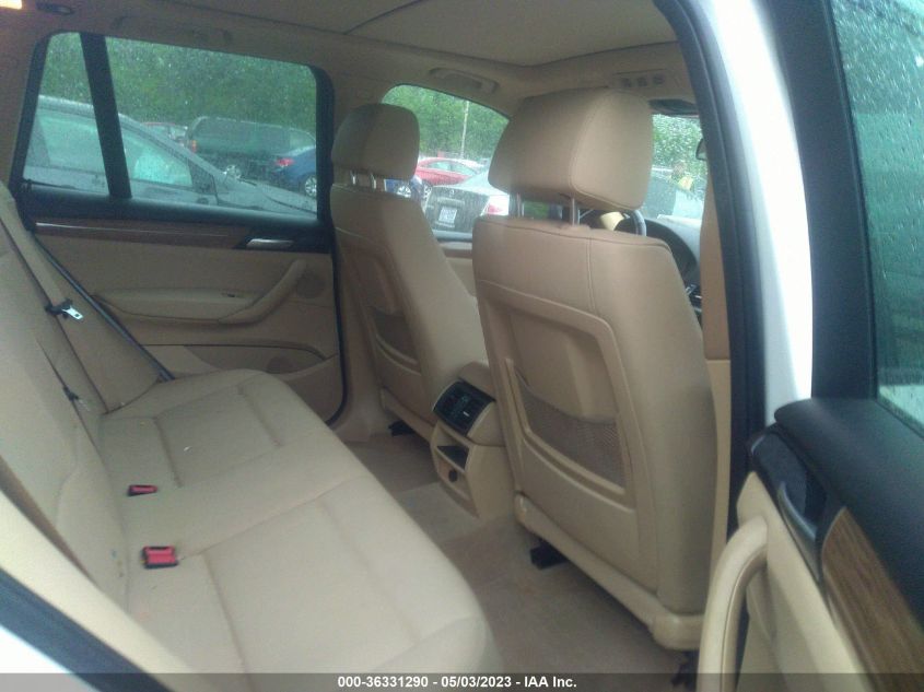 2014 BMW X3 XDRIVE28I - 5UXWX9C55E0D14317