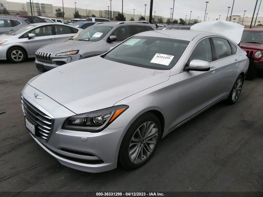 2017 GENESIS G80 3.8L KMHGN4JE0HU185412