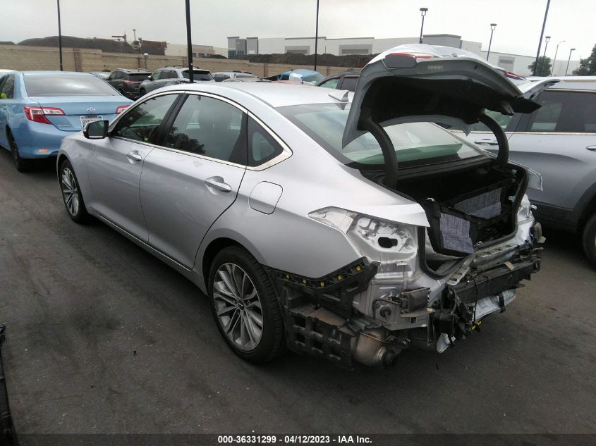 2017 GENESIS G80 3.8L KMHGN4JE0HU185412