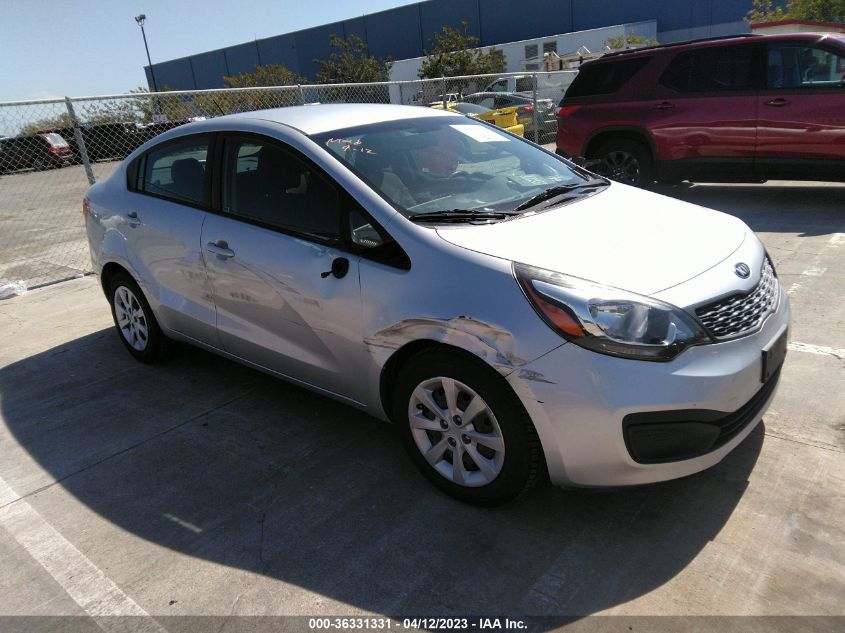 2014 KIA RIO LX - KNADM4A38E6376260