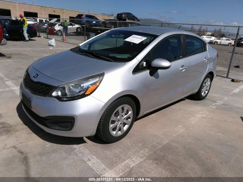 2014 KIA RIO LX - KNADM4A38E6376260