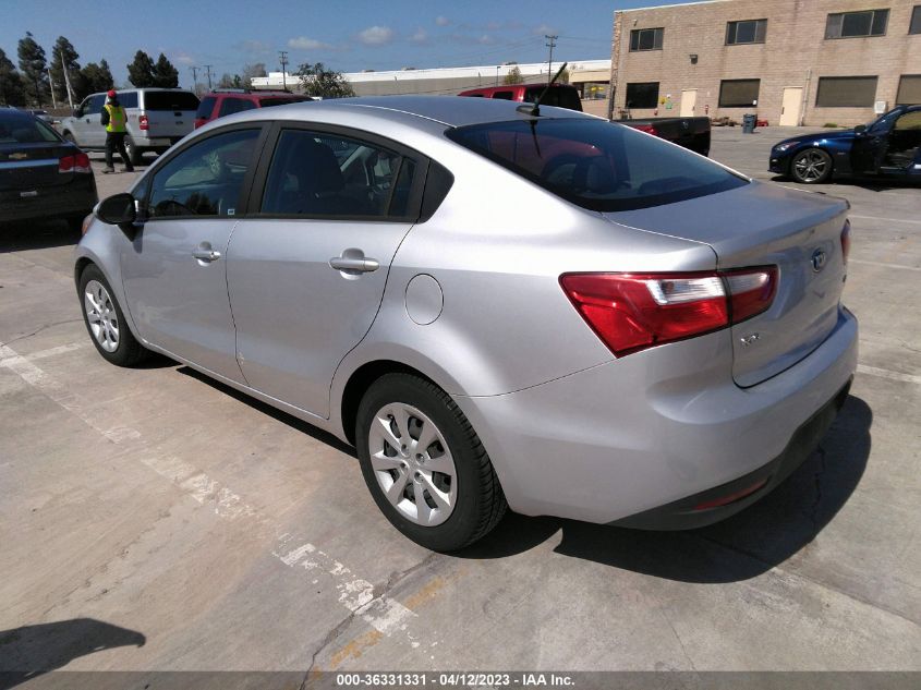 2014 KIA RIO LX - KNADM4A38E6376260