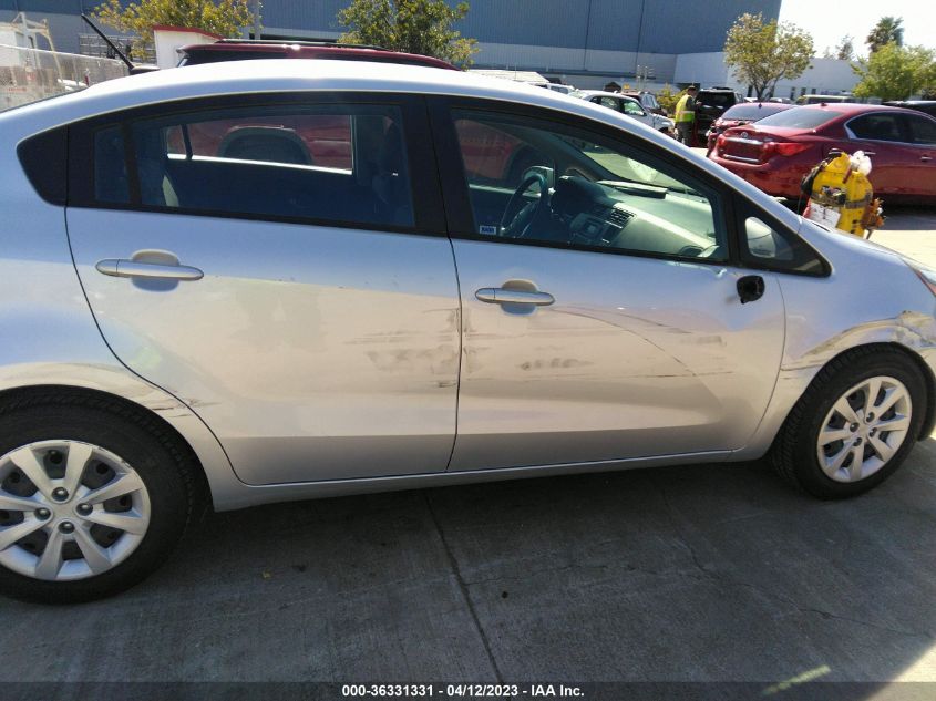 2014 KIA RIO LX - KNADM4A38E6376260