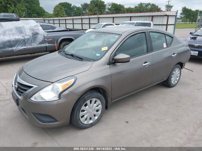 2017 NISSAN VERSA SEDAN SV - 3N1CN7AP1HL849476
