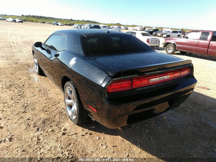 2013 DODGE CHALLENGER SXT - 2C3CDYAG7DH629322