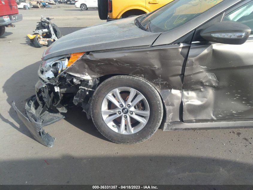2014 HYUNDAI SONATA GLS - 5NPEB4AC1EH910850