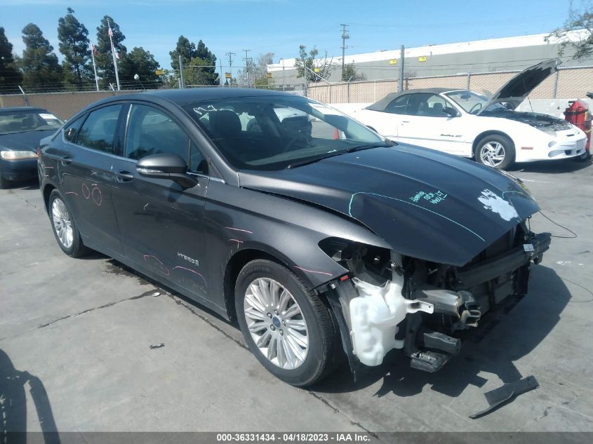 2015 FORD FUSION SE HYBRID - 3FA6P0LU3FR144340