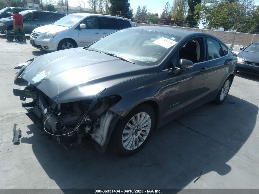 2015 FORD FUSION SE HYBRID - 3FA6P0LU3FR144340