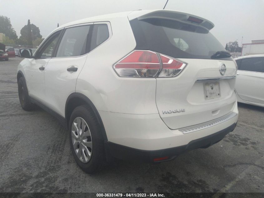 2016 NISSAN ROGUE S - 5N1AT2MT0GC858438