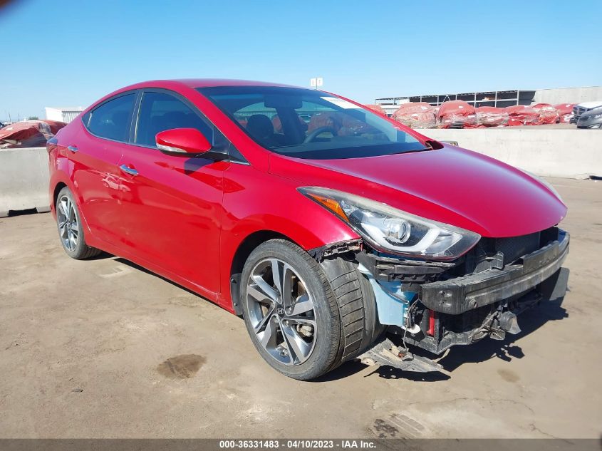 2015 HYUNDAI ELANTRA LIMITED - KMHDH4AE7FU359788