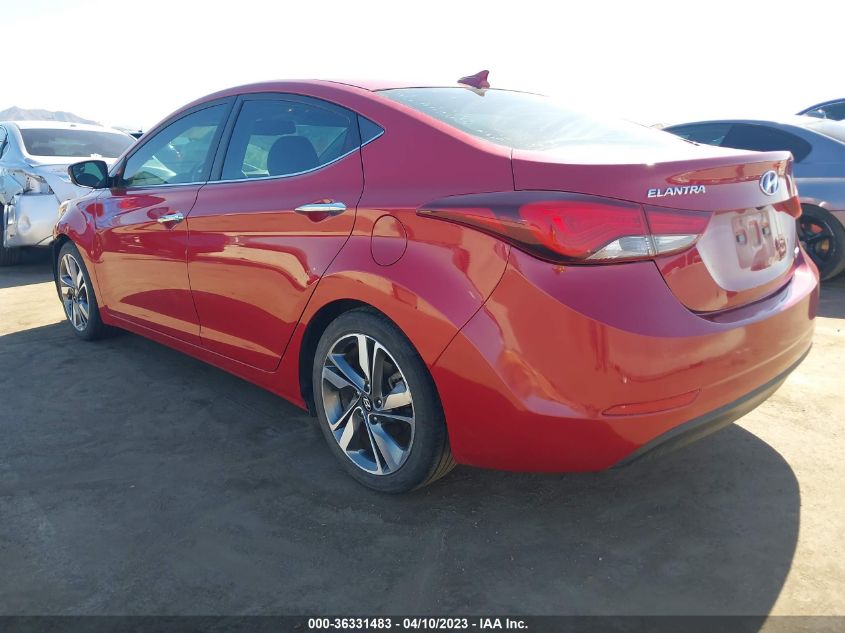 2015 HYUNDAI ELANTRA LIMITED - KMHDH4AE7FU359788