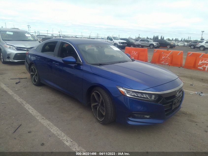 2018 HONDA ACCORD SEDAN SPORT 1.5T - 1HGCV1F3XJA132136