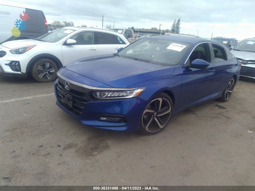 2018 HONDA ACCORD SEDAN SPORT 1.5T - 1HGCV1F3XJA132136