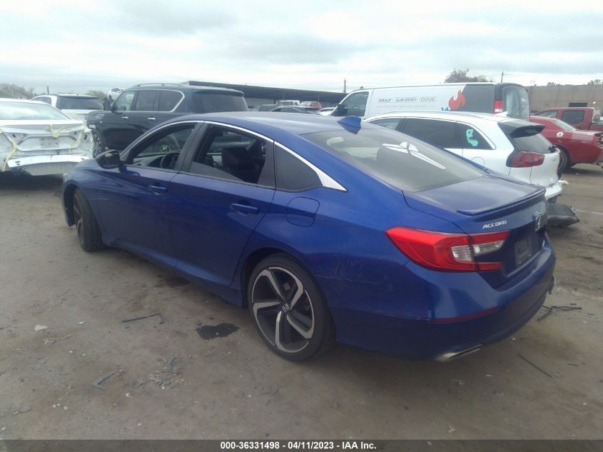 2018 HONDA ACCORD SEDAN SPORT 1.5T - 1HGCV1F3XJA132136