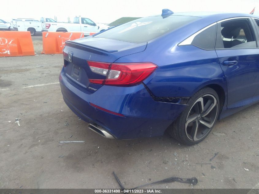 2018 HONDA ACCORD SEDAN SPORT 1.5T - 1HGCV1F3XJA132136