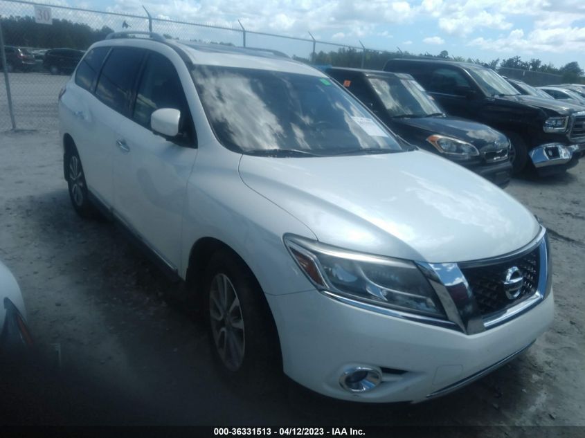 2015 NISSAN PATHFINDER SL - 5N1AR2MN7FC684575