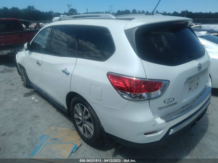 2015 NISSAN PATHFINDER SL - 5N1AR2MN7FC684575