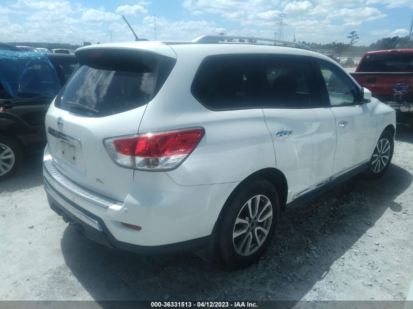2015 NISSAN PATHFINDER SL - 5N1AR2MN7FC684575