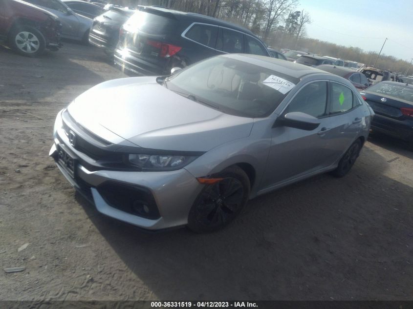 2018 HONDA CIVIC HATCHBACK EX - SHHFK7H65JU425656