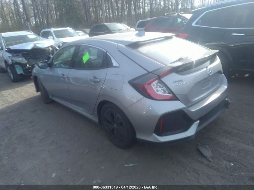 2018 HONDA CIVIC HATCHBACK EX - SHHFK7H65JU425656