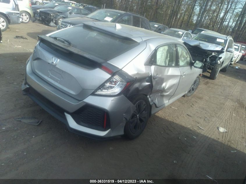 2018 HONDA CIVIC HATCHBACK EX - SHHFK7H65JU425656