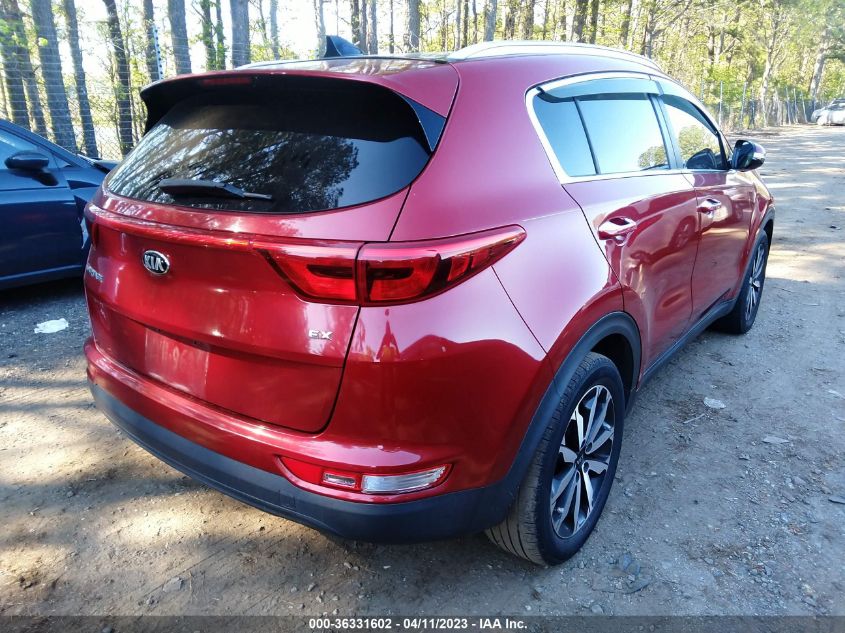 2017 KIA SPORTAGE EX - KNDPN3AC9H7283043