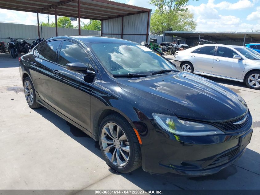 2015 CHRYSLER 200 S - 1C3CCCBB4FN720955