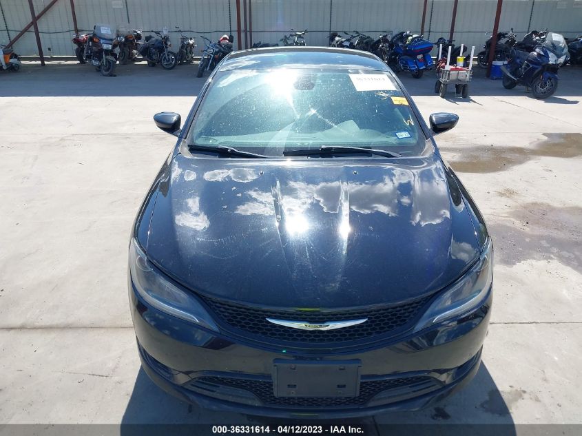 2015 CHRYSLER 200 S - 1C3CCCBB4FN720955