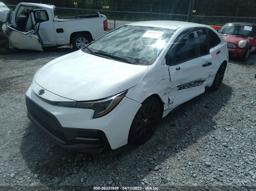 2022 TOYOTA COROLLA SE/SE NIGHTSHADE/APEX SE - 5YFS4MCE4NP130856