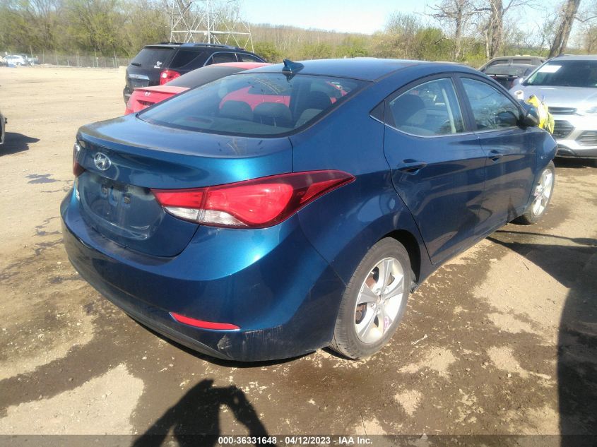 2016 HYUNDAI ELANTRA VALUE EDITION - KMHDH4AE4GU621381