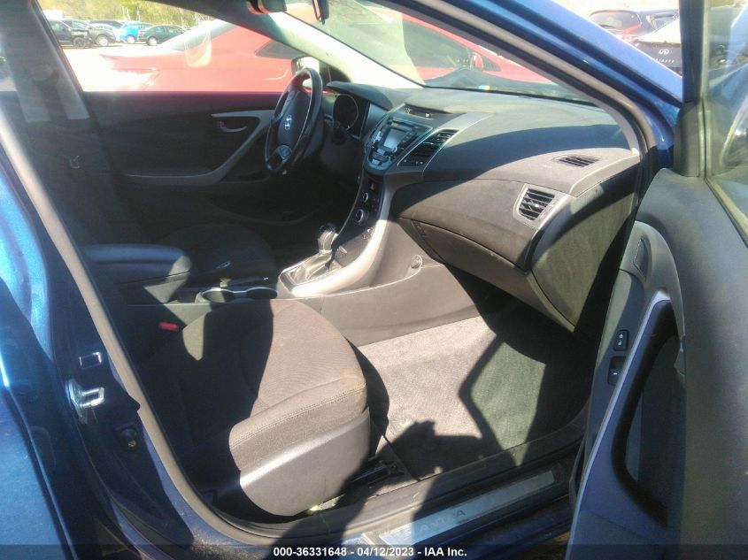 2016 HYUNDAI ELANTRA VALUE EDITION - KMHDH4AE4GU621381