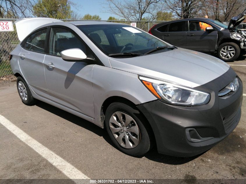 2017 HYUNDAI ACCENT SE - KMHCT4AEXHU168489
