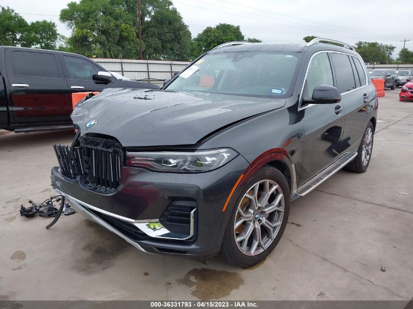 2021 BMW X7 XDRIVE40I - 5UXCW2C0XM9F64504