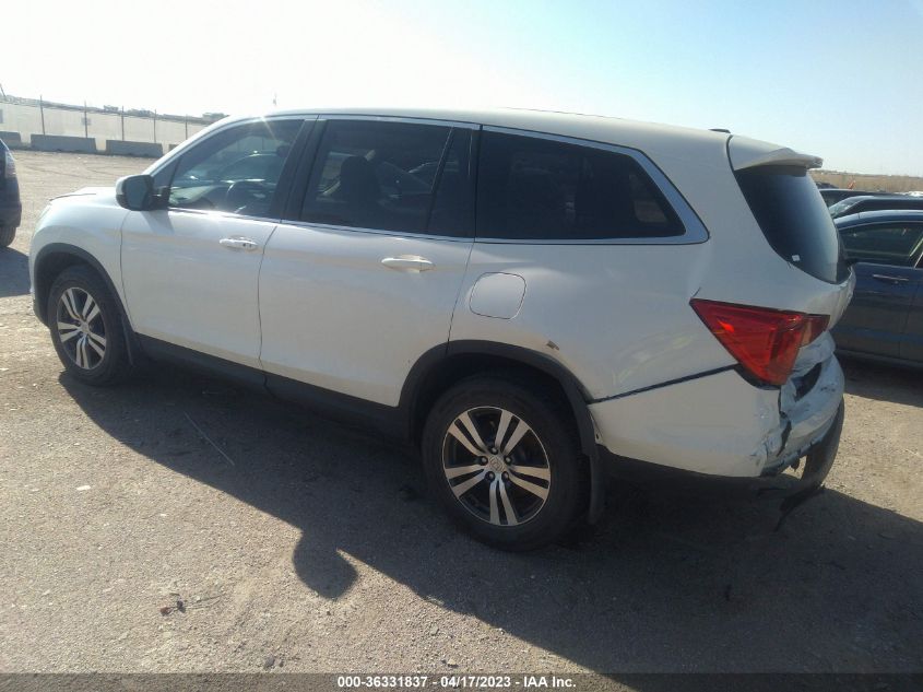 2016 HONDA PILOT EX-L - 5FNYF6H81GB040534