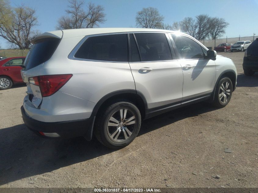 2016 HONDA PILOT EX-L - 5FNYF6H81GB040534