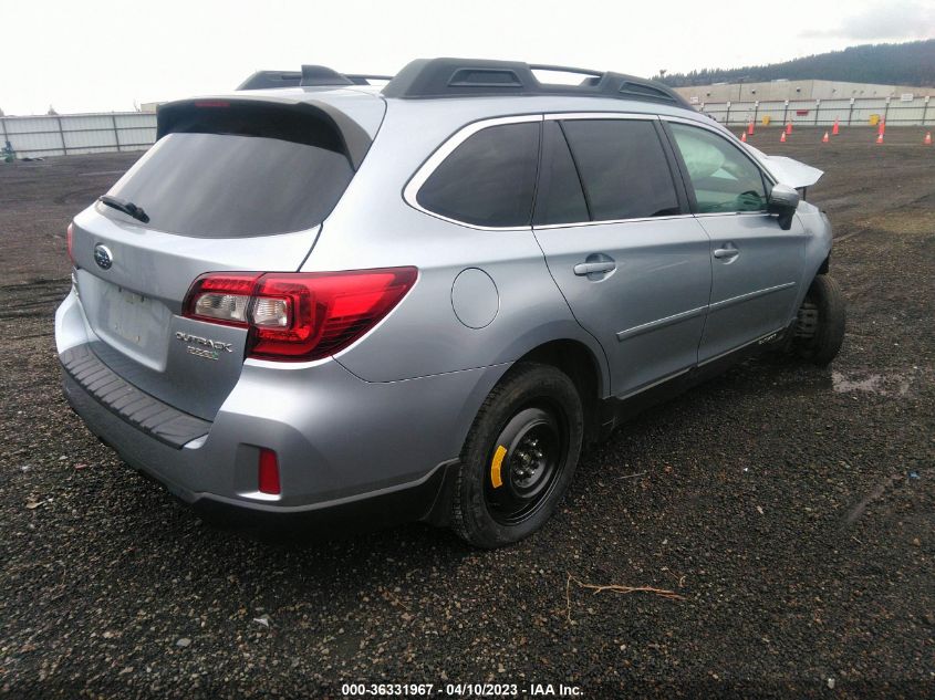2016 SUBARU OUTBACK 2.5I LIMITED - 4S4BSANC3G3262272