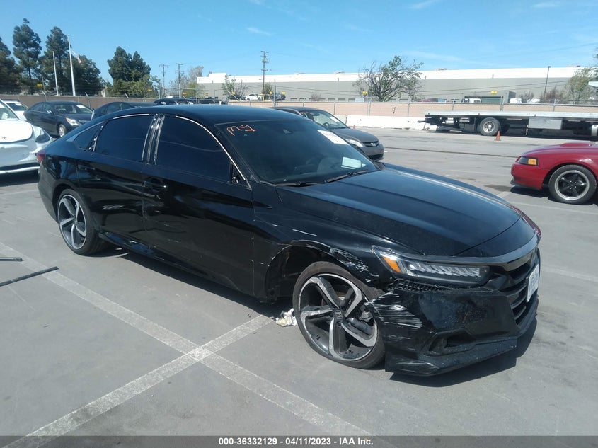VIN 1HGCV3F26NA011919 2022 HONDA ACCORD HYBRID SPORT