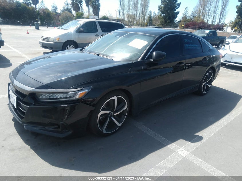 VIN 1HGCV3F26NA011919 2022 HONDA ACCORD HYBRID SPORT
