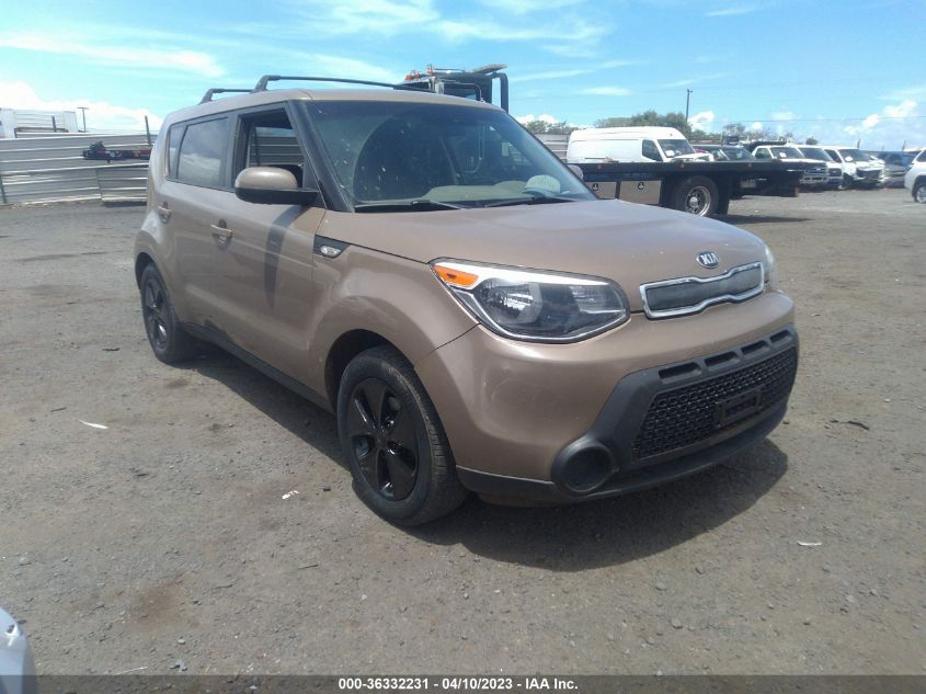 2014 KIA SOUL BASE - KNDJN2A24E7056863