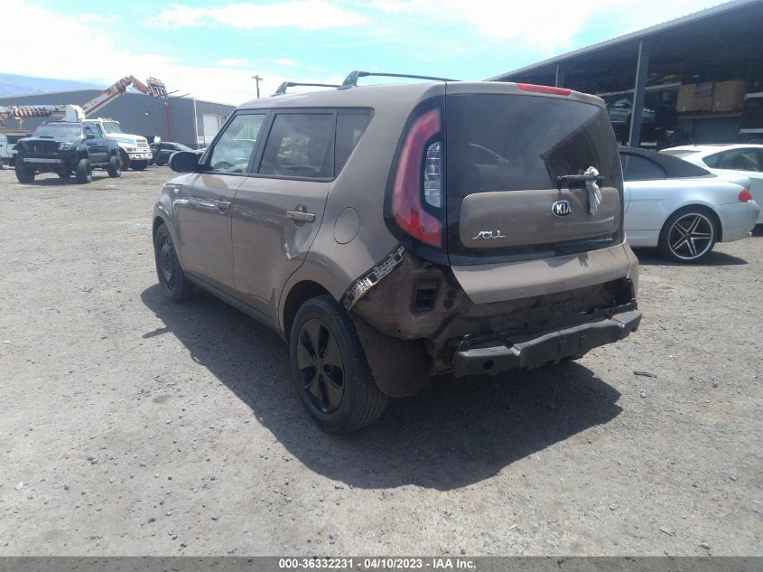 2014 KIA SOUL BASE - KNDJN2A24E7056863
